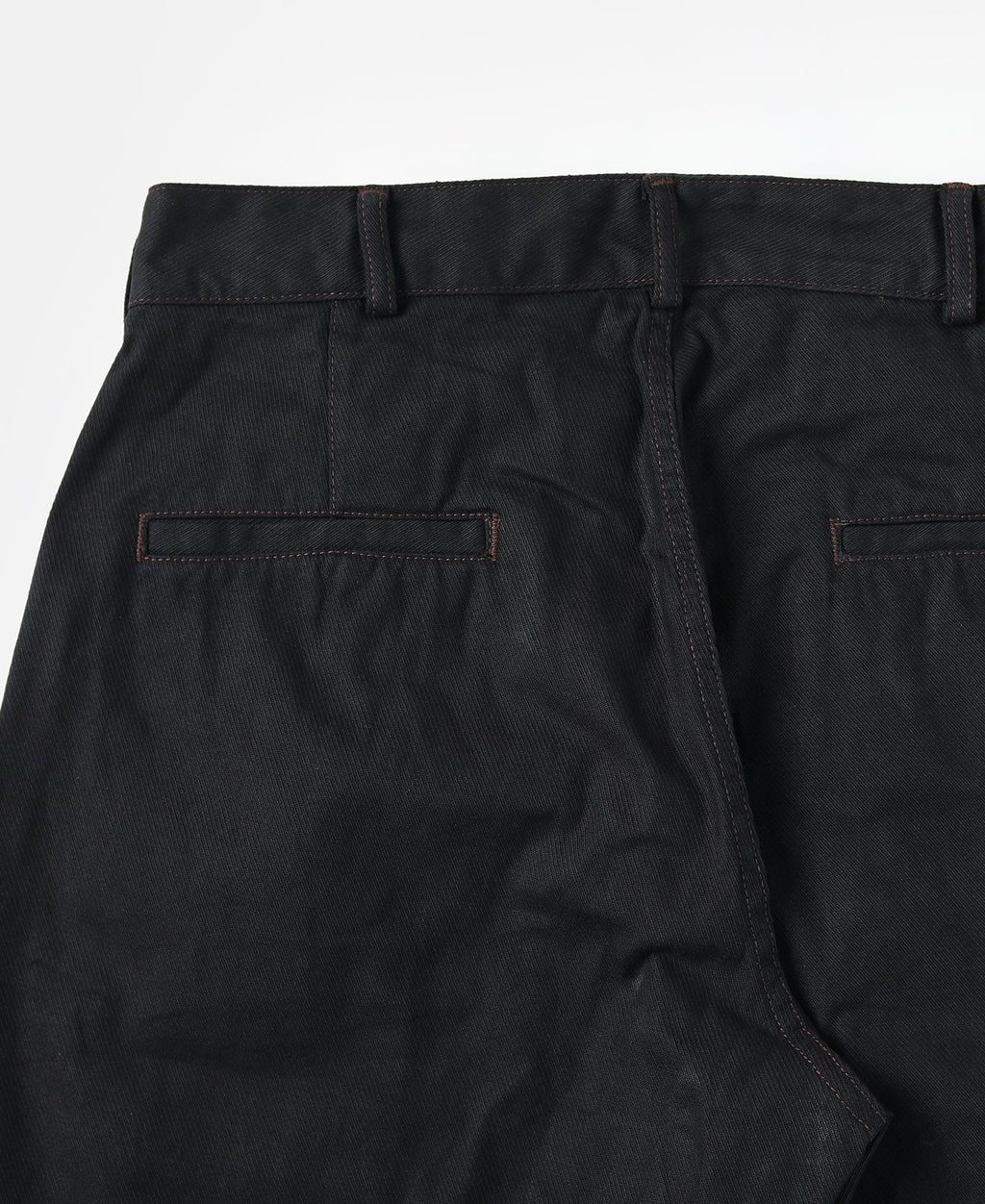 Culotte d'équitation noire vintage Taille haute Bouton aux poignets Pantalon fuselé