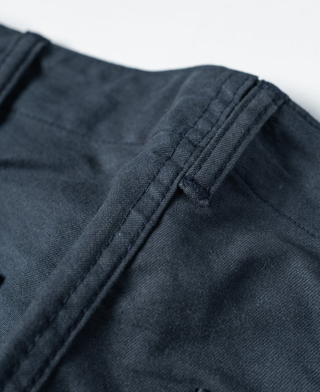 Short utilitaire en coton décontracté coupe relax pour hommes, couleur marine