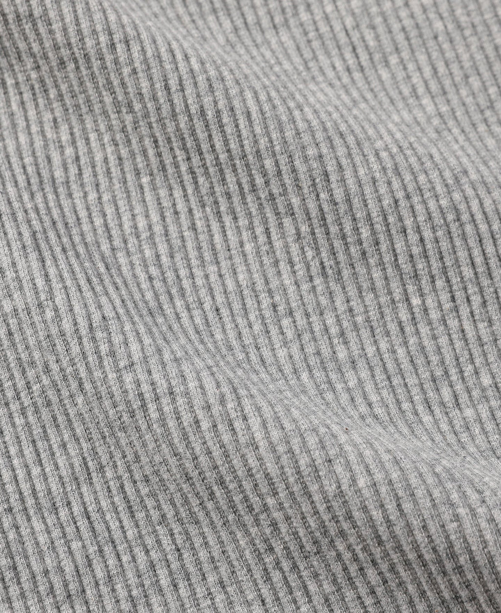 Débardeur côtelé en coton épais sans manches gris