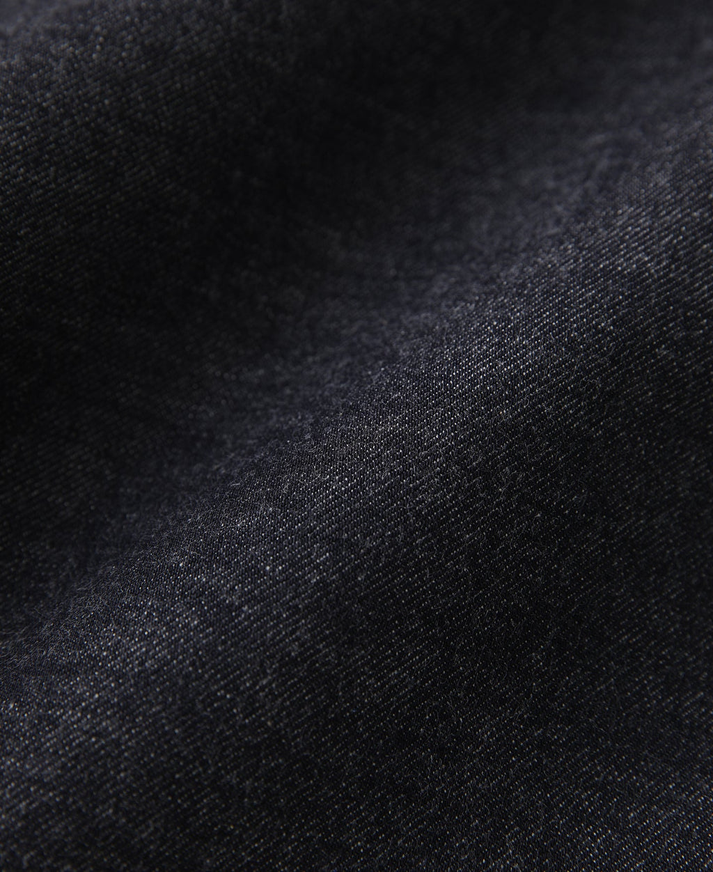 Jean en denim selvedge brut épais coupe droite indigo pour homme