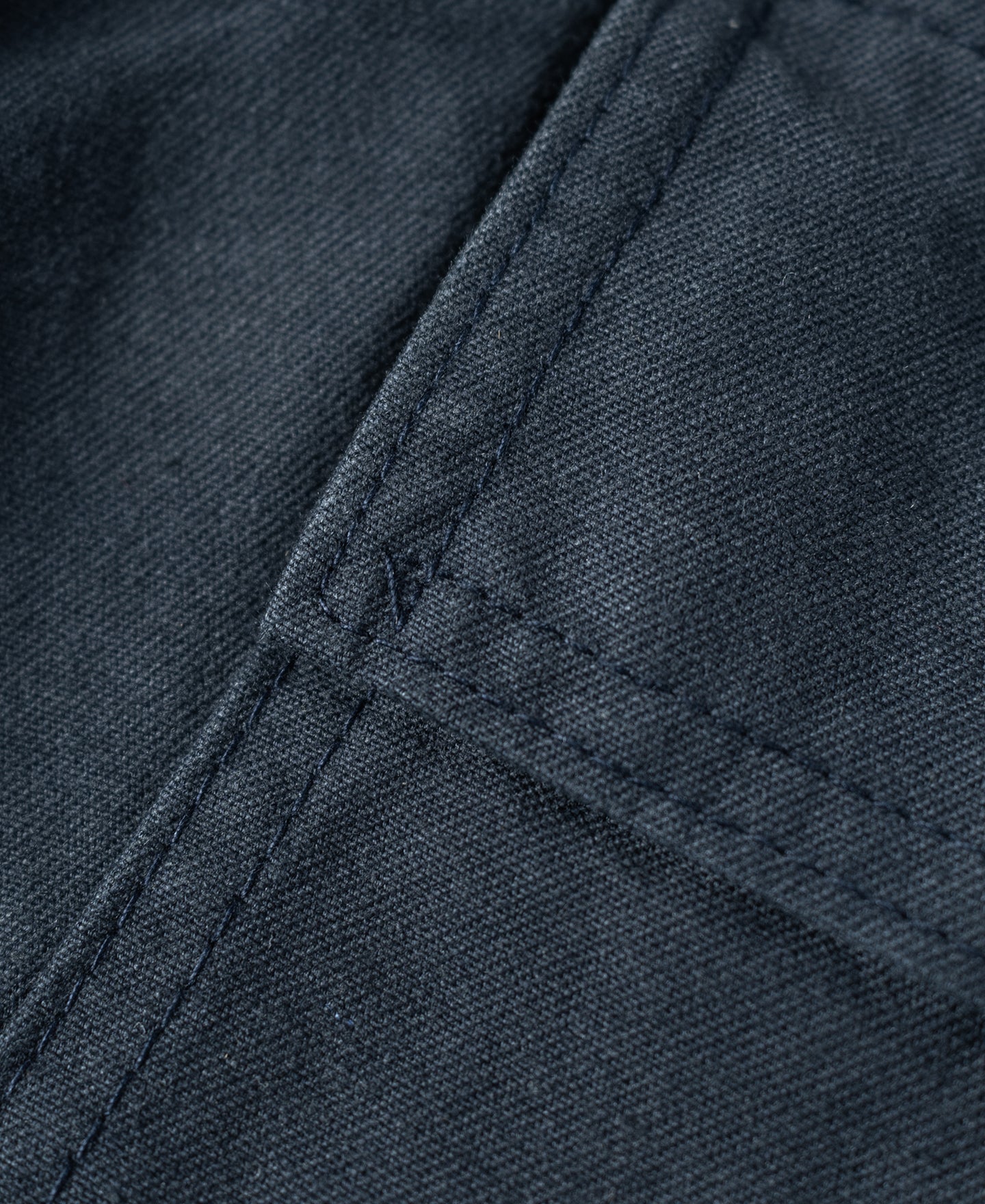 Short utilitaire en coton décontracté coupe relax pour hommes, couleur marine