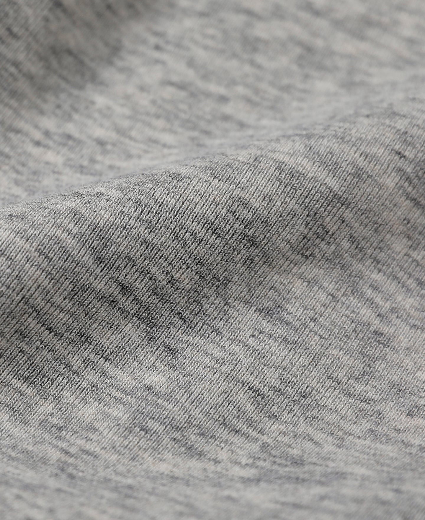 Chemise Henley à manches longues pour homme, lourde, avec patte de boutonnage grise