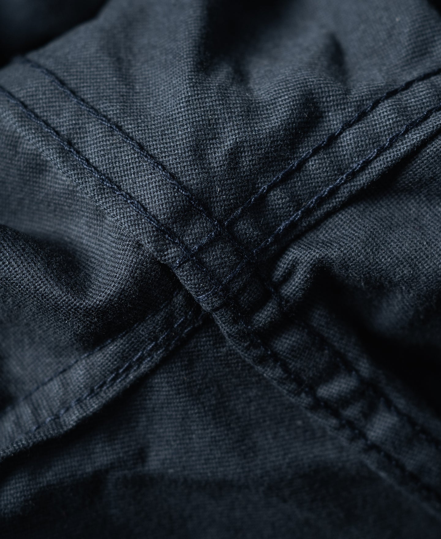 Short utilitaire en coton décontracté coupe relax pour hommes, couleur marine