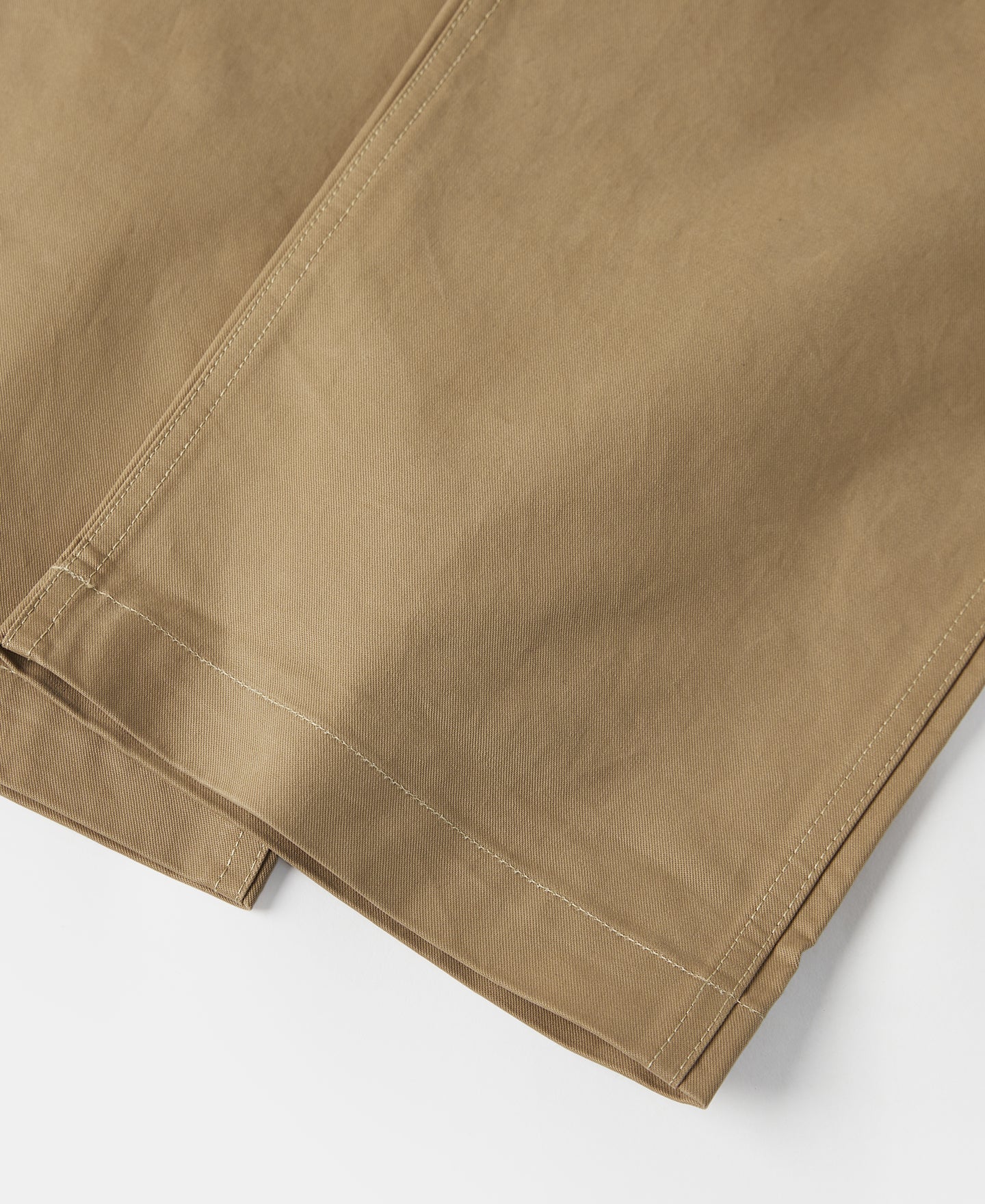 Pantalon Chino Kaki Militaire Vintage Taille Haute Coupe Droite
