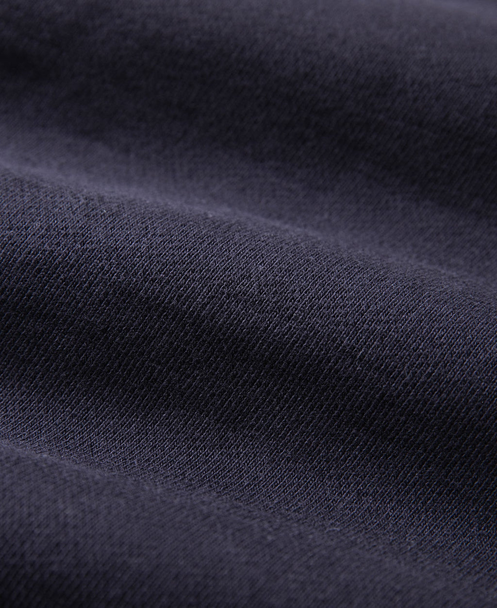 Sweat-shirt ras du cou épais en molleton avec motif ski marine