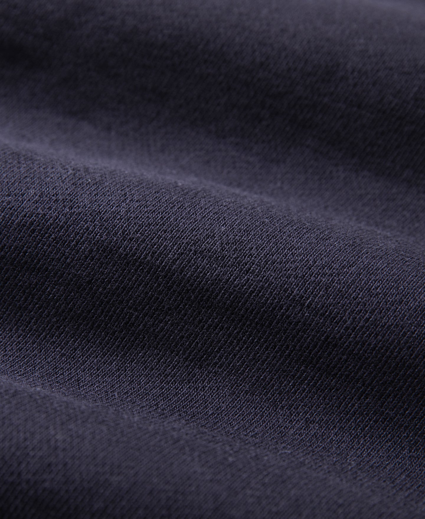 Sweat-shirt ras du cou épais en molleton avec motif ski marine