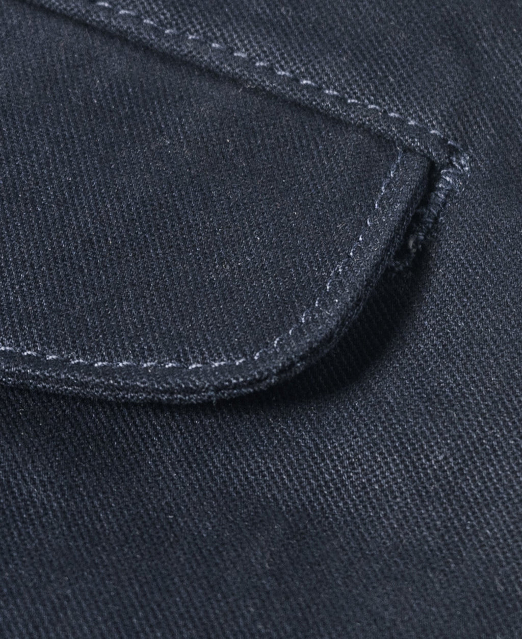 Pantalon chino ample bleu marine à jambes larges de style militaire