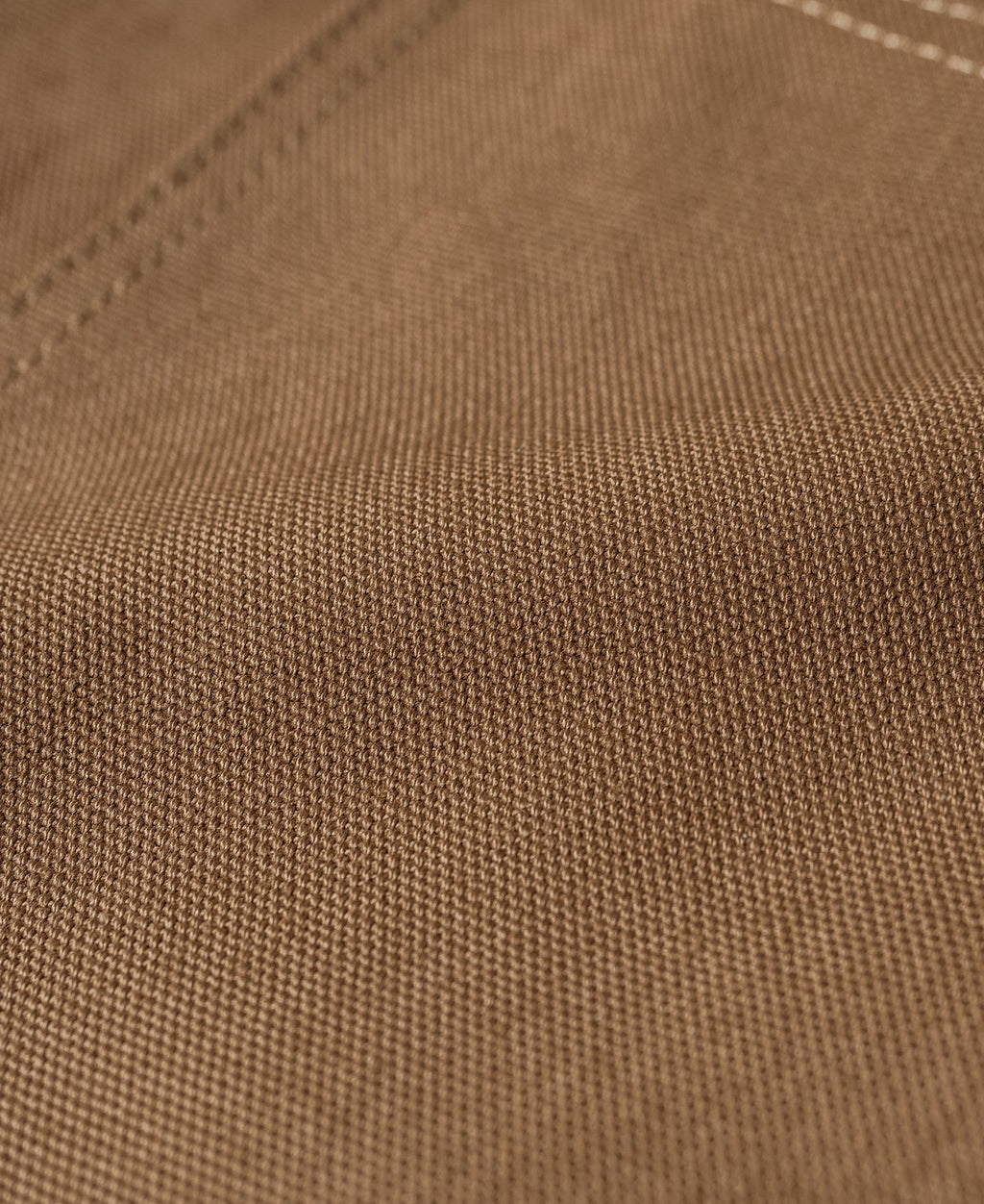 Gilet de chasse kaki épais en toile avec poches à gibier et fermeture boutonnée
