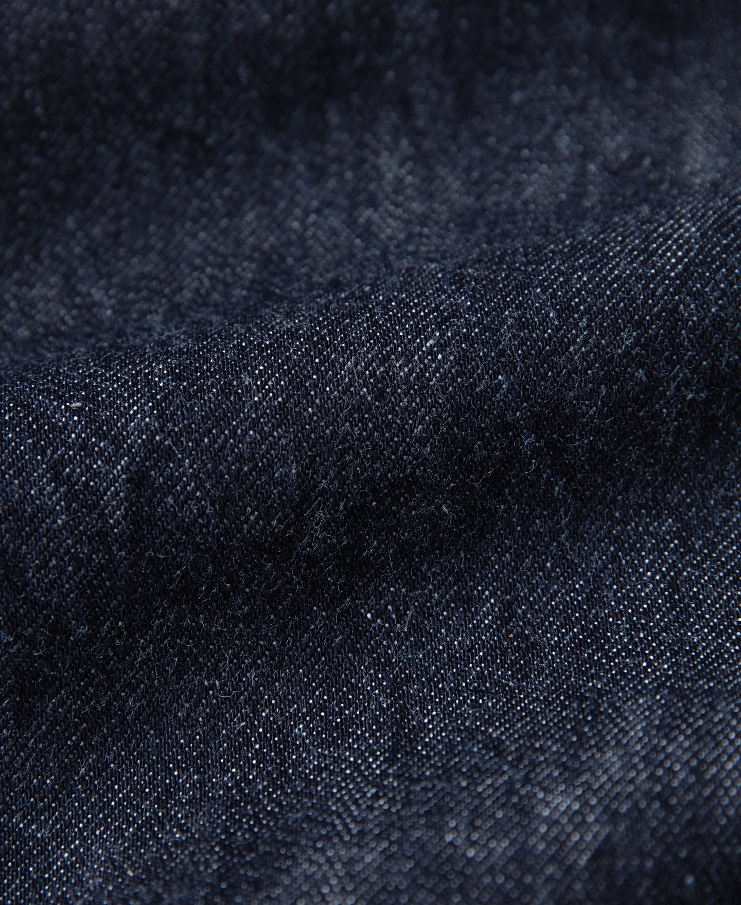 Blouson camionneur en jean doublé de couverture indigo, poche poitrine simple, style vintage