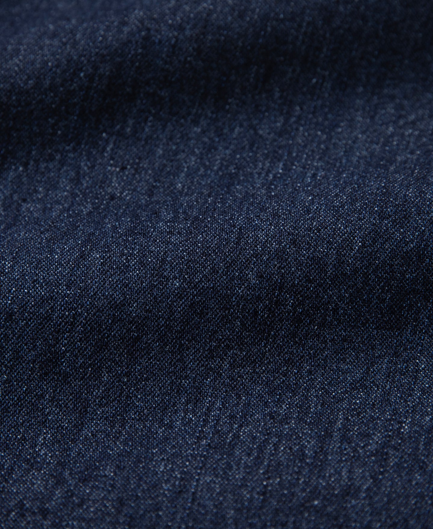 Chemise de travail à manches longues en denim bleu épais avec poches poitrine