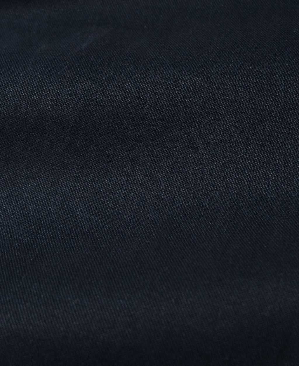 Pantalon chino ample bleu marine à jambes larges de style militaire