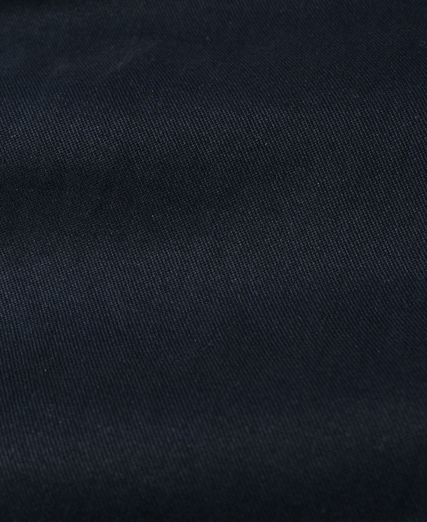 Pantalon chino ample bleu marine à jambes larges de style militaire