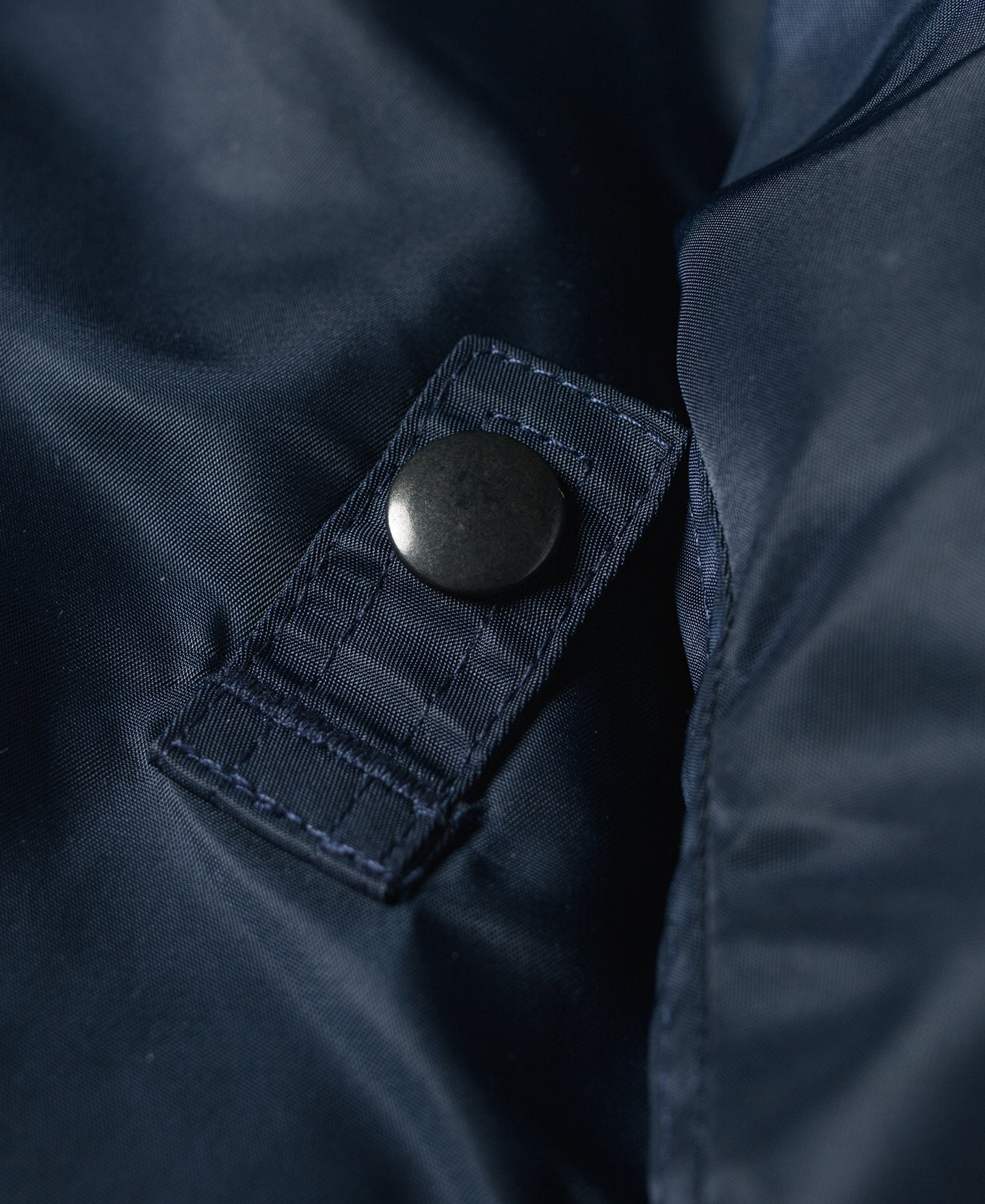 Blouson aviateur militaire vintage bleu marine avec col Sherpa