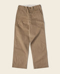 Pantalon Chino Kaki Militaire Vintage Taille Haute Coupe Droite