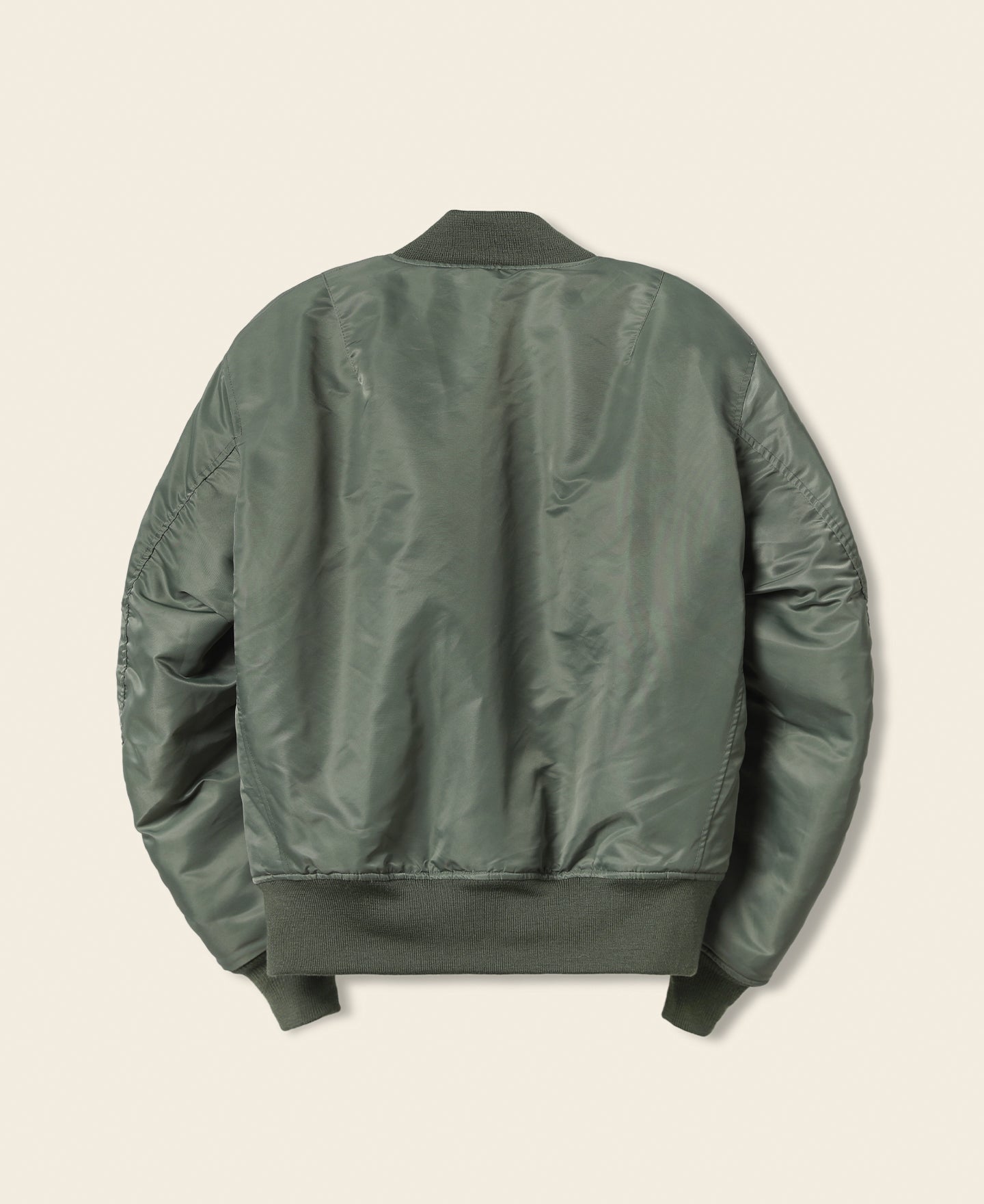 Blouson aviateur style MA-1 vert olive avec écusson de l'armée de l'air
