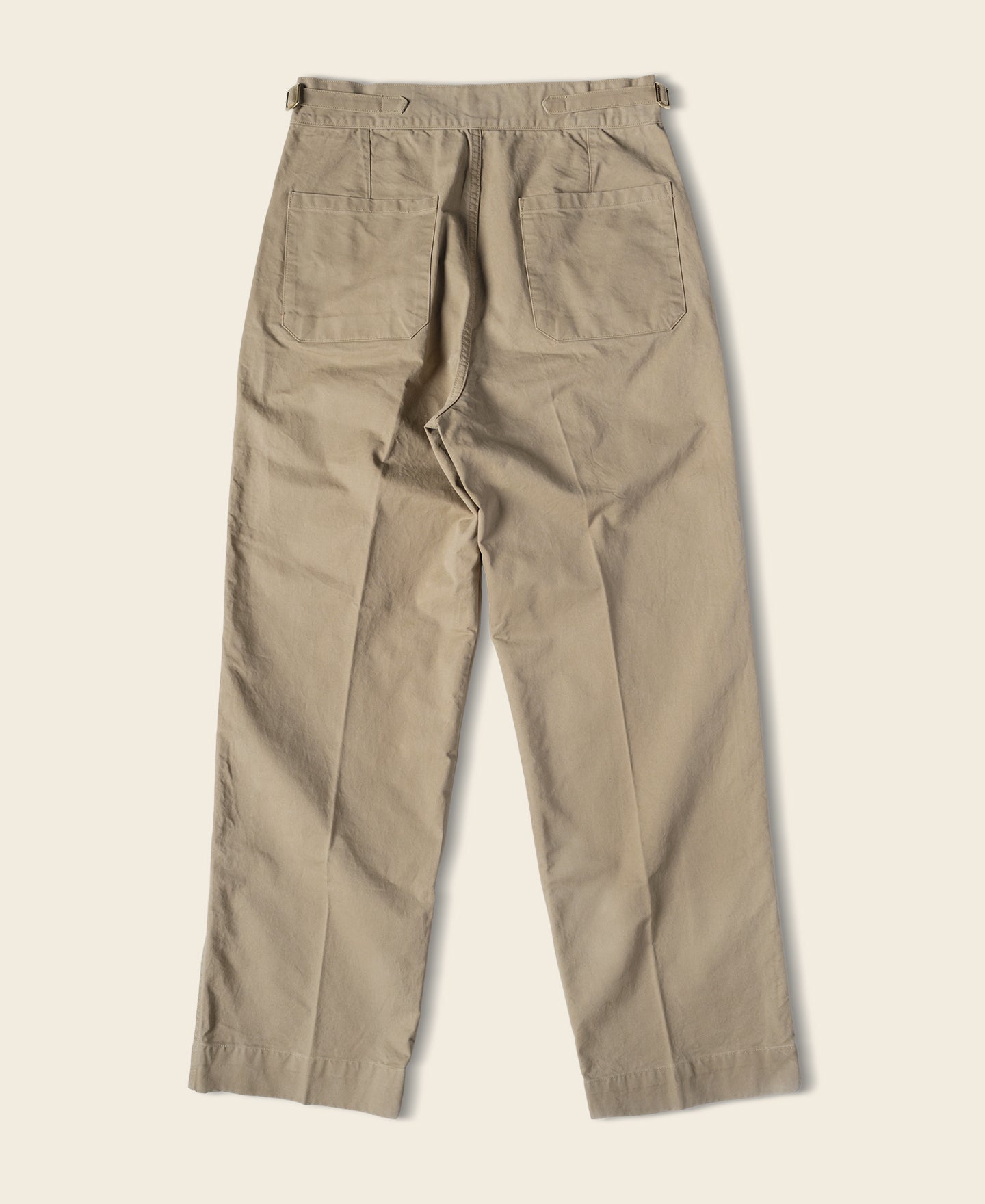 Pantalon de combat taille haute pour homme, double pli, jambe droite, kaki