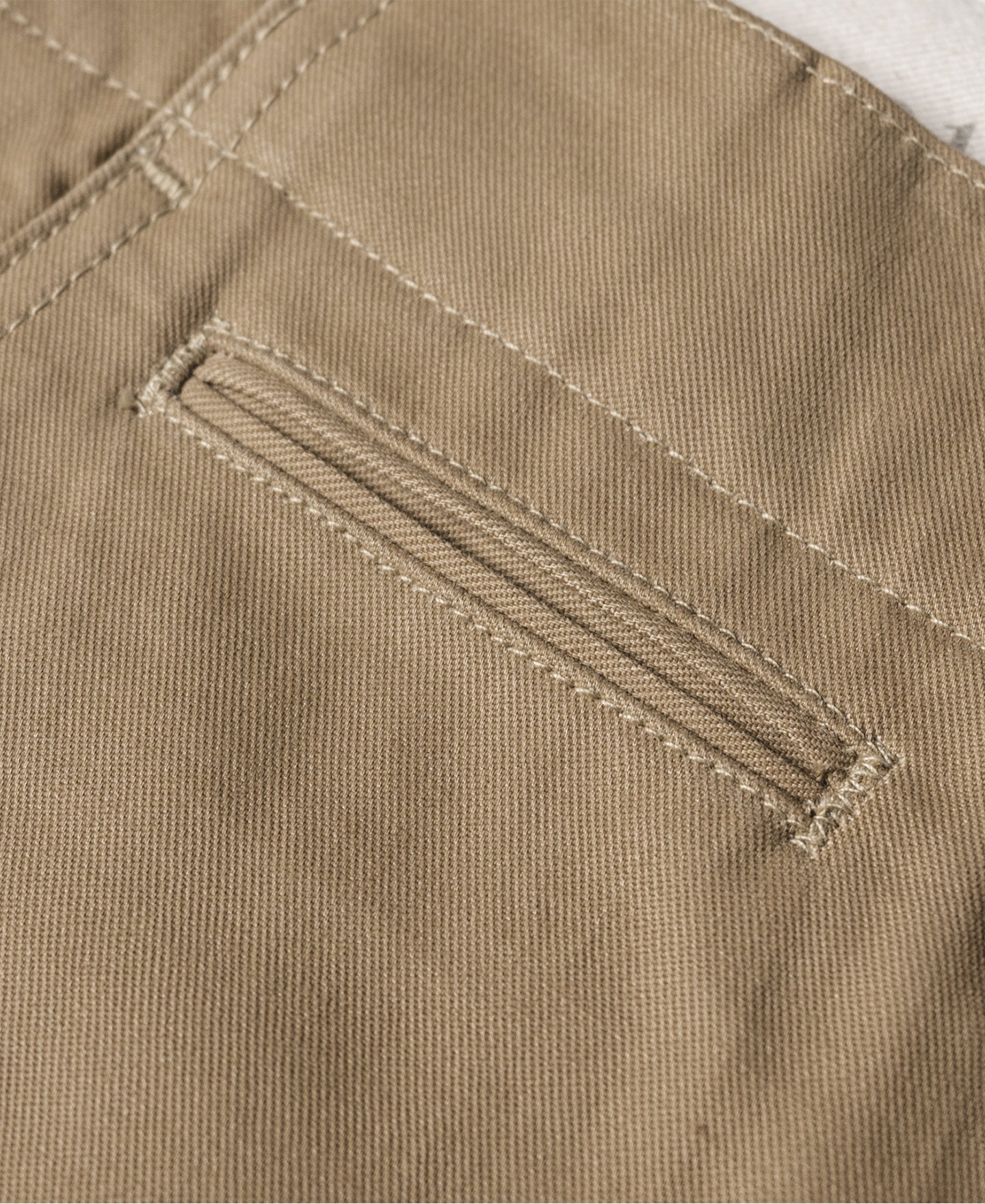 Pantalon Chino Kaki Militaire Vintage Taille Haute Coupe Droite