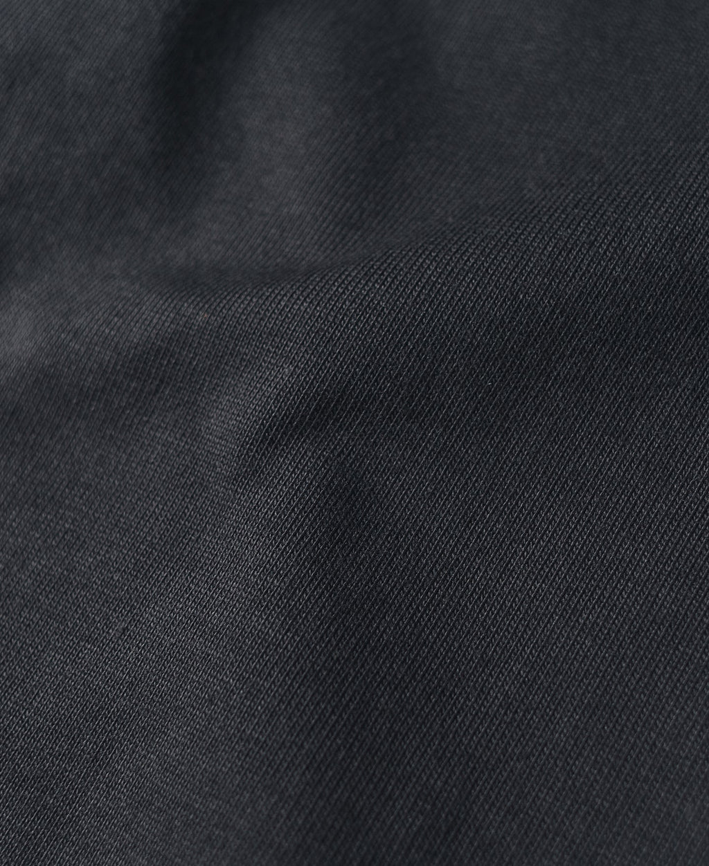 T-shirt Henley à manches courtes en coton épais, patte de boutonnage, gris foncé