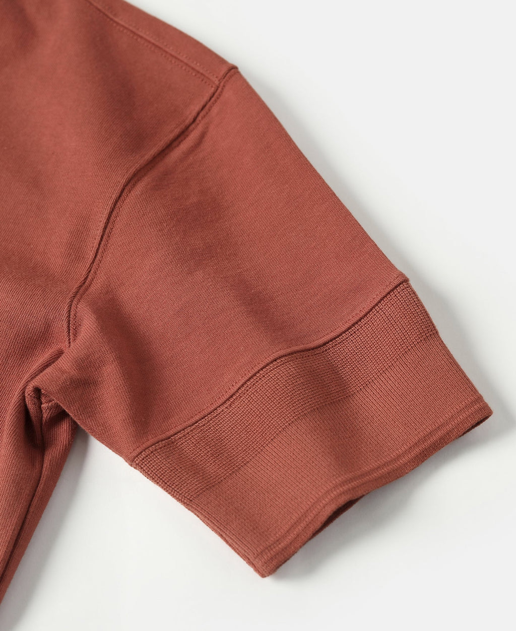 T-shirt Henley homme à manches courtes, coupe slim, en coton rouge brique