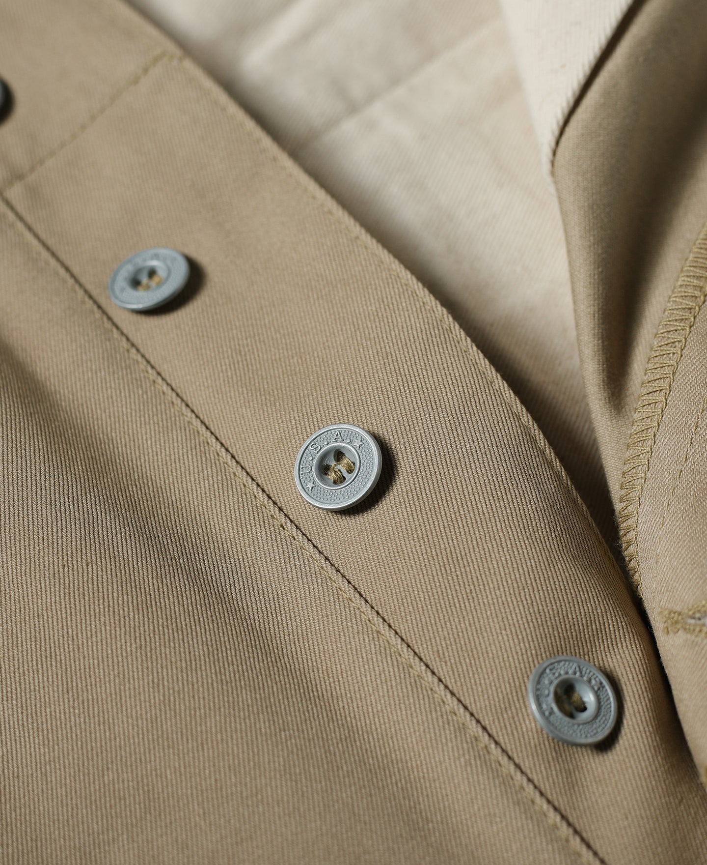 Pantalon Chino Homme Décontracté Coupe Droite Ample Kaki Vintage