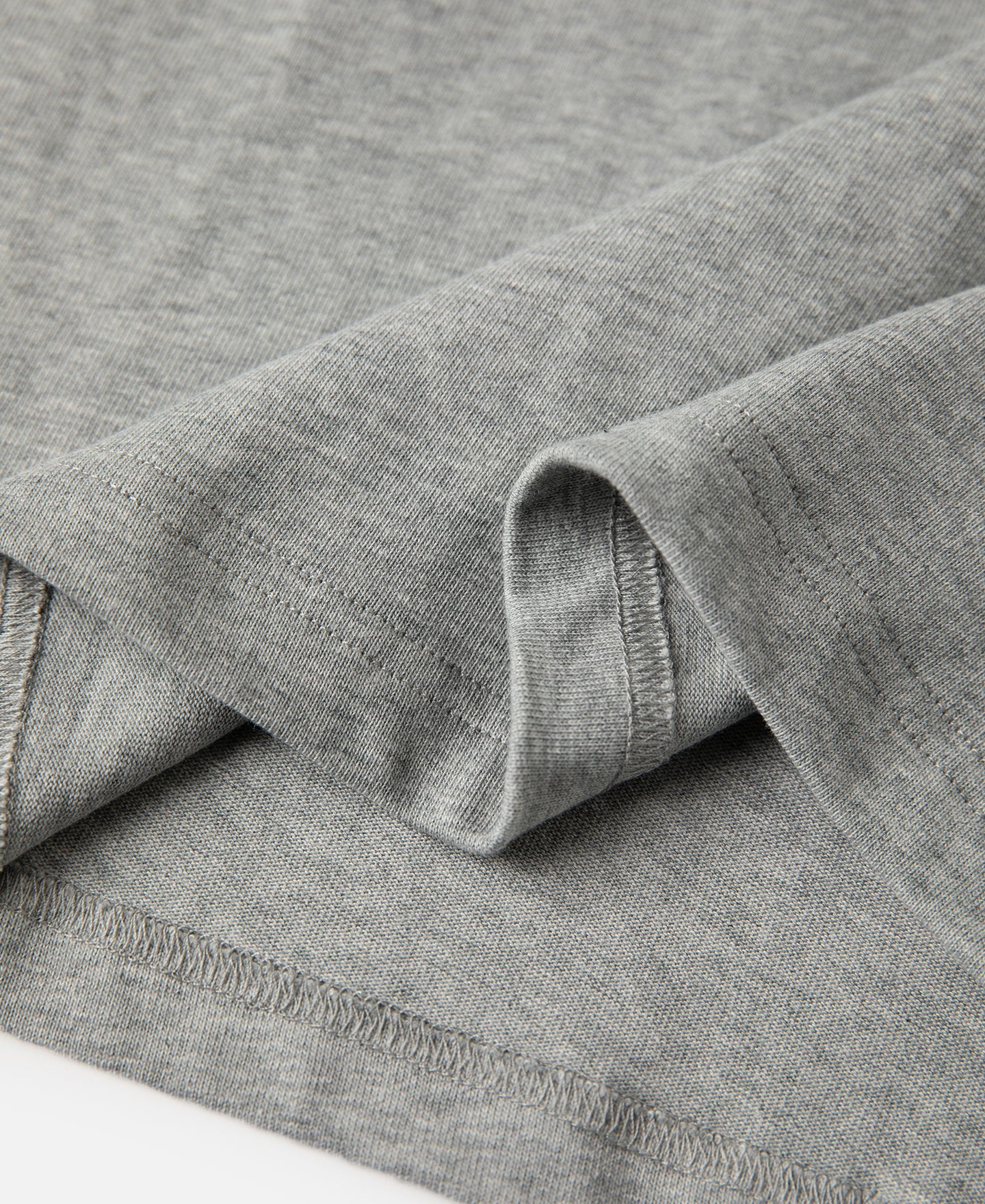 T-shirt henley gris à manches courtes, coupe slim, coton décontracté