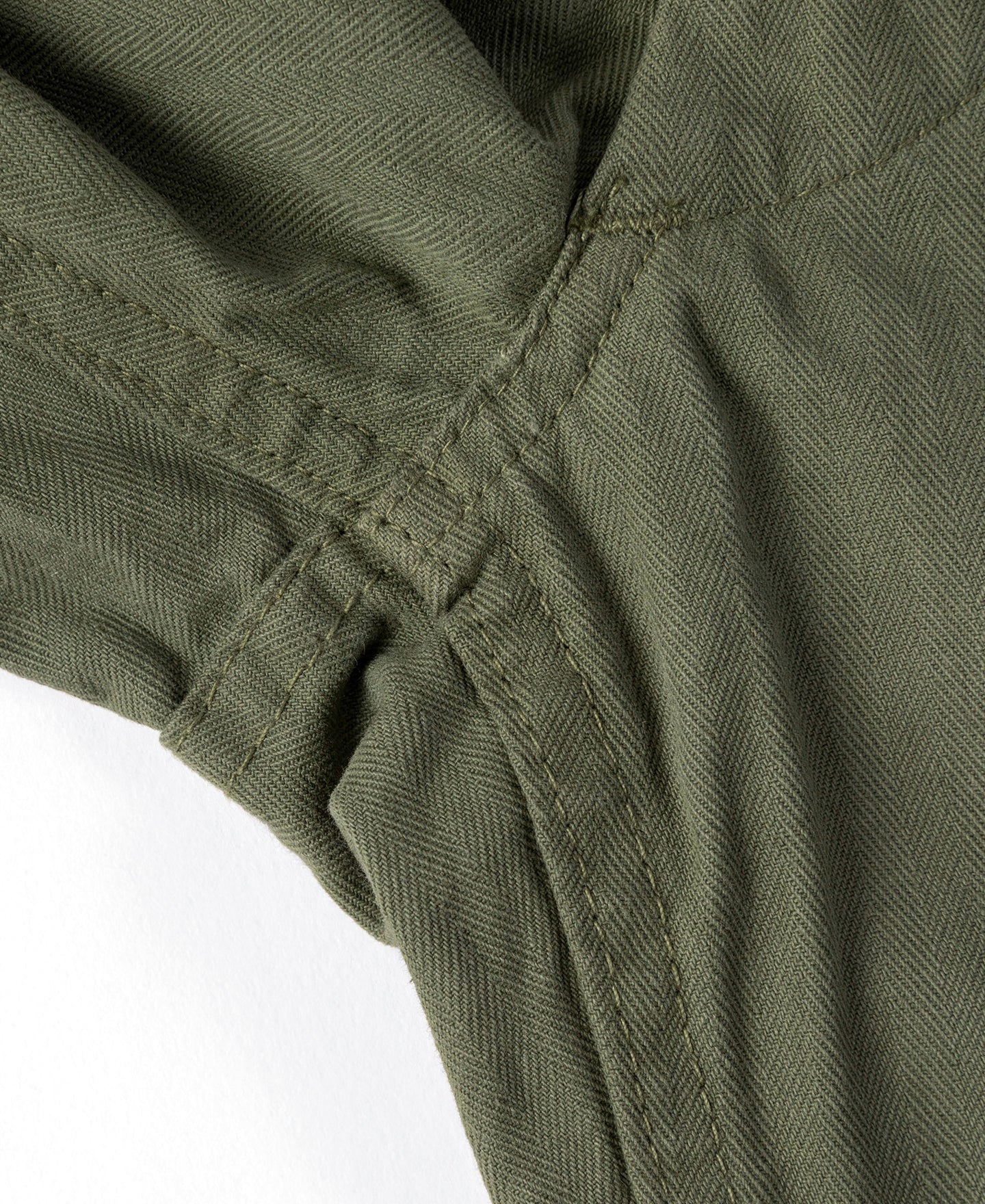 Pantalon treillis coupe décontractée vert olive, jambe large, style workwear