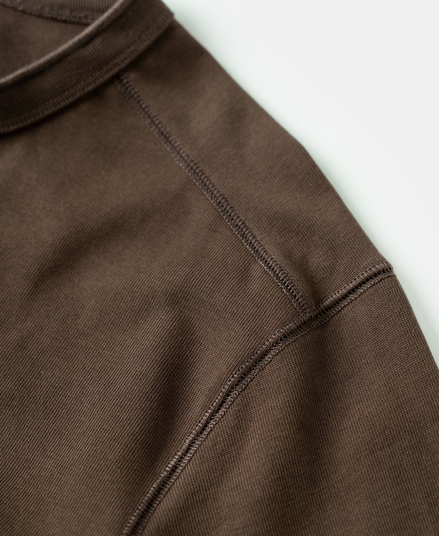 Haut décontracté Henley à manches longues pour homme, marron café, patte de boutonnage, coupe ajustée