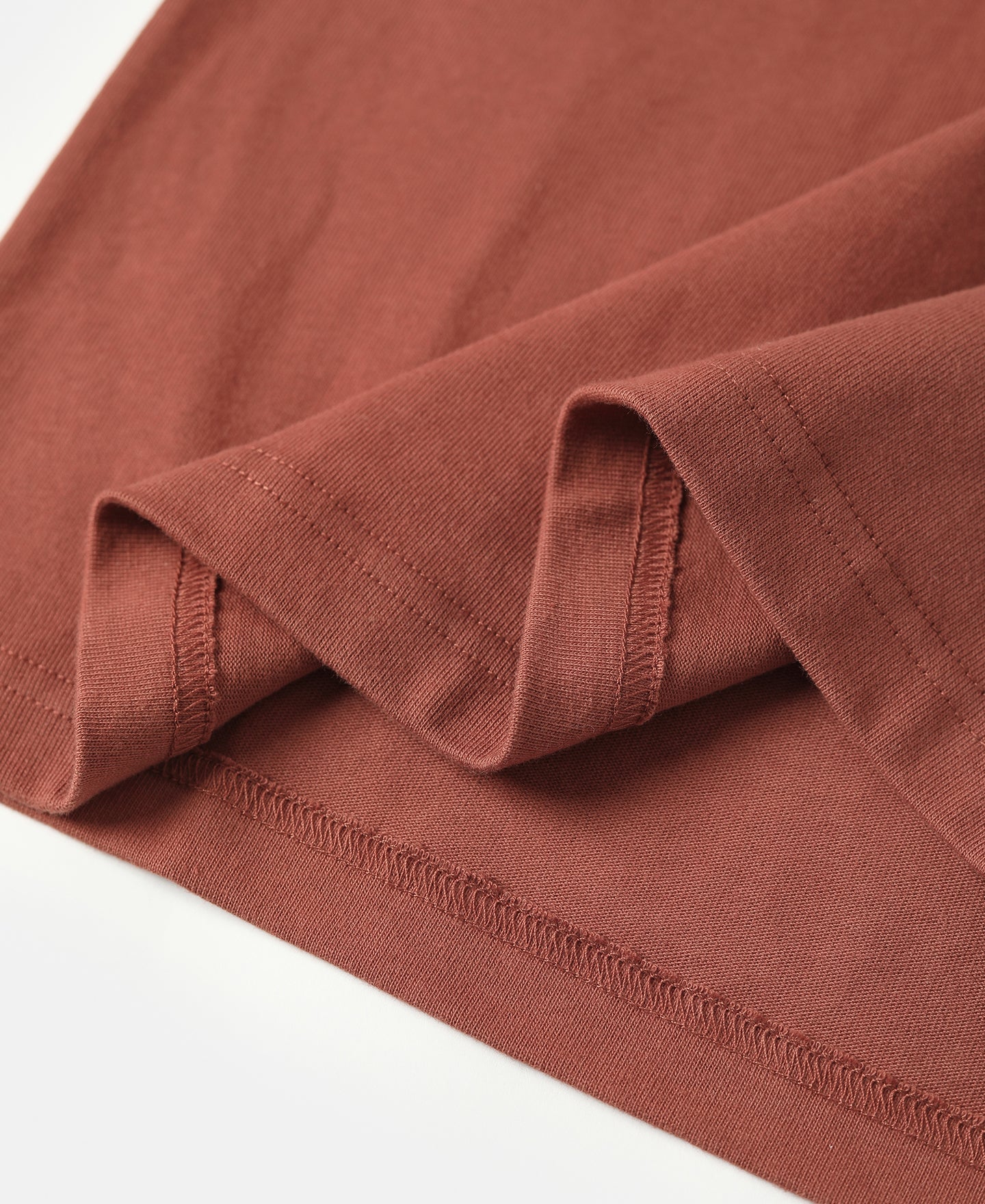 T-shirt Henley homme à manches courtes, coupe slim, en coton rouge brique