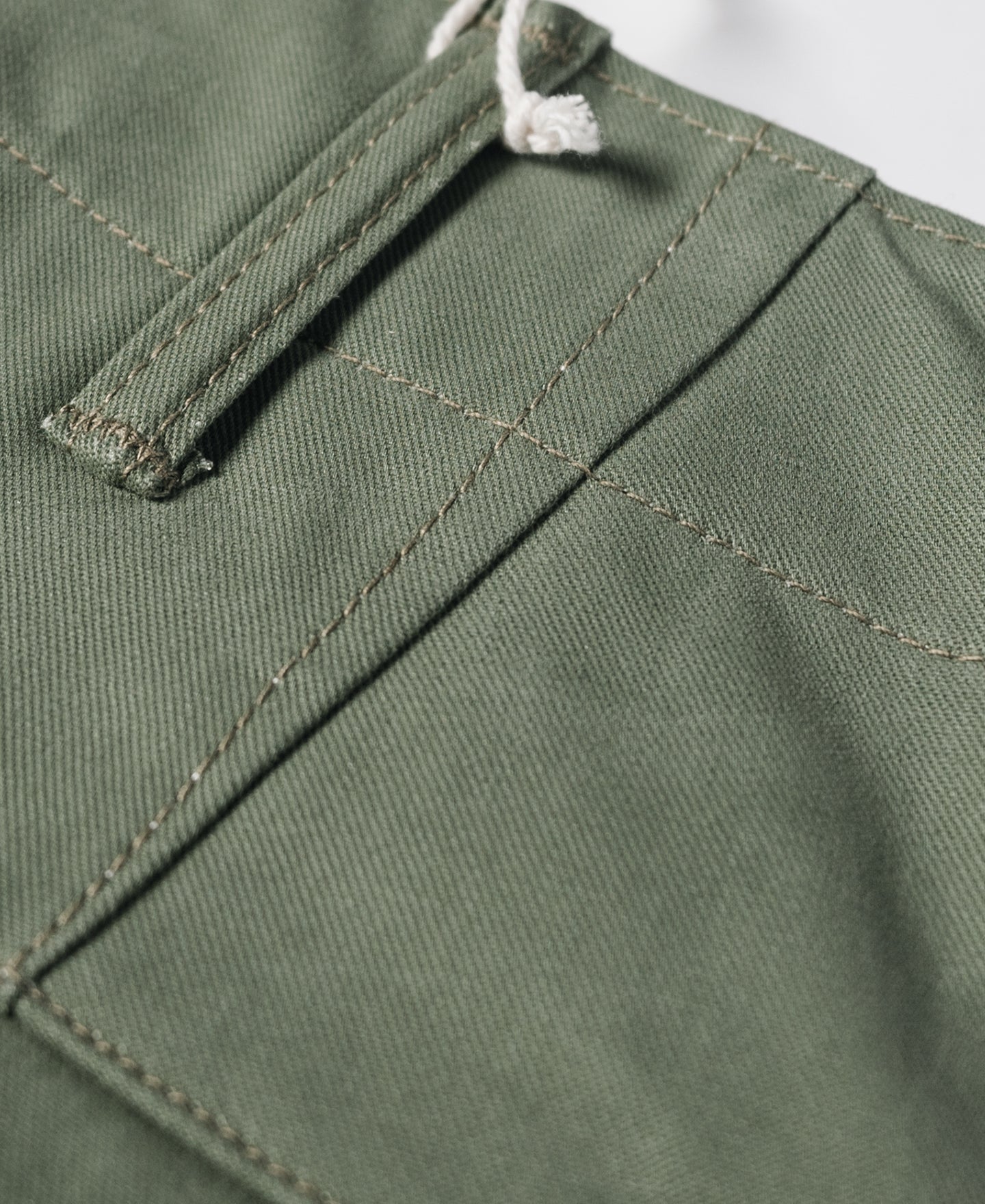Pantalon Chino Kaki Vert Coupe Droite Style Militaire Vintage