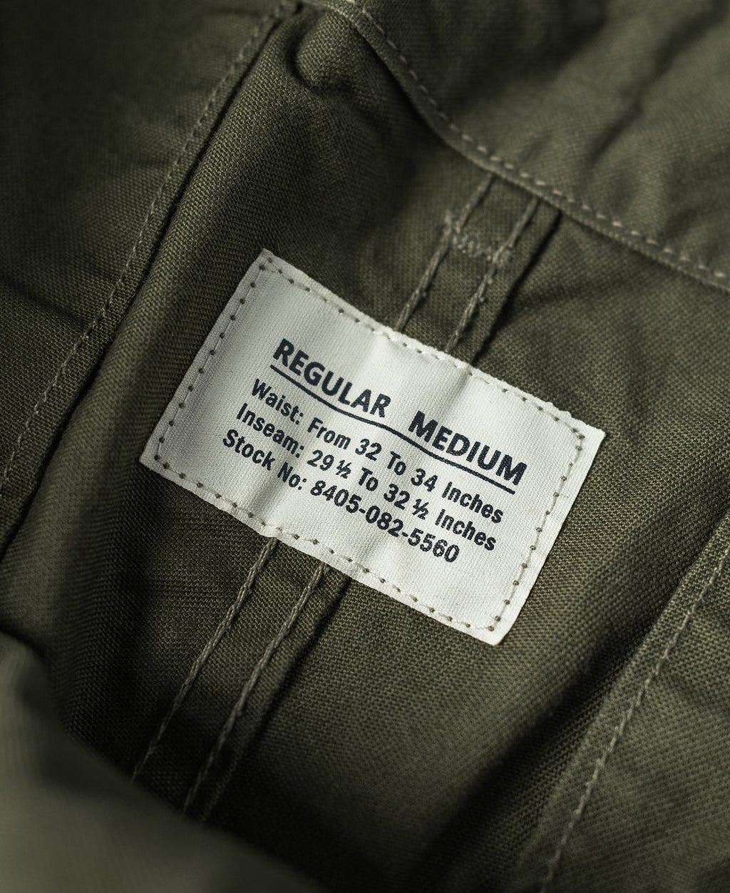 Pantalon militaire "Jungle Fatigue" modèle 1963