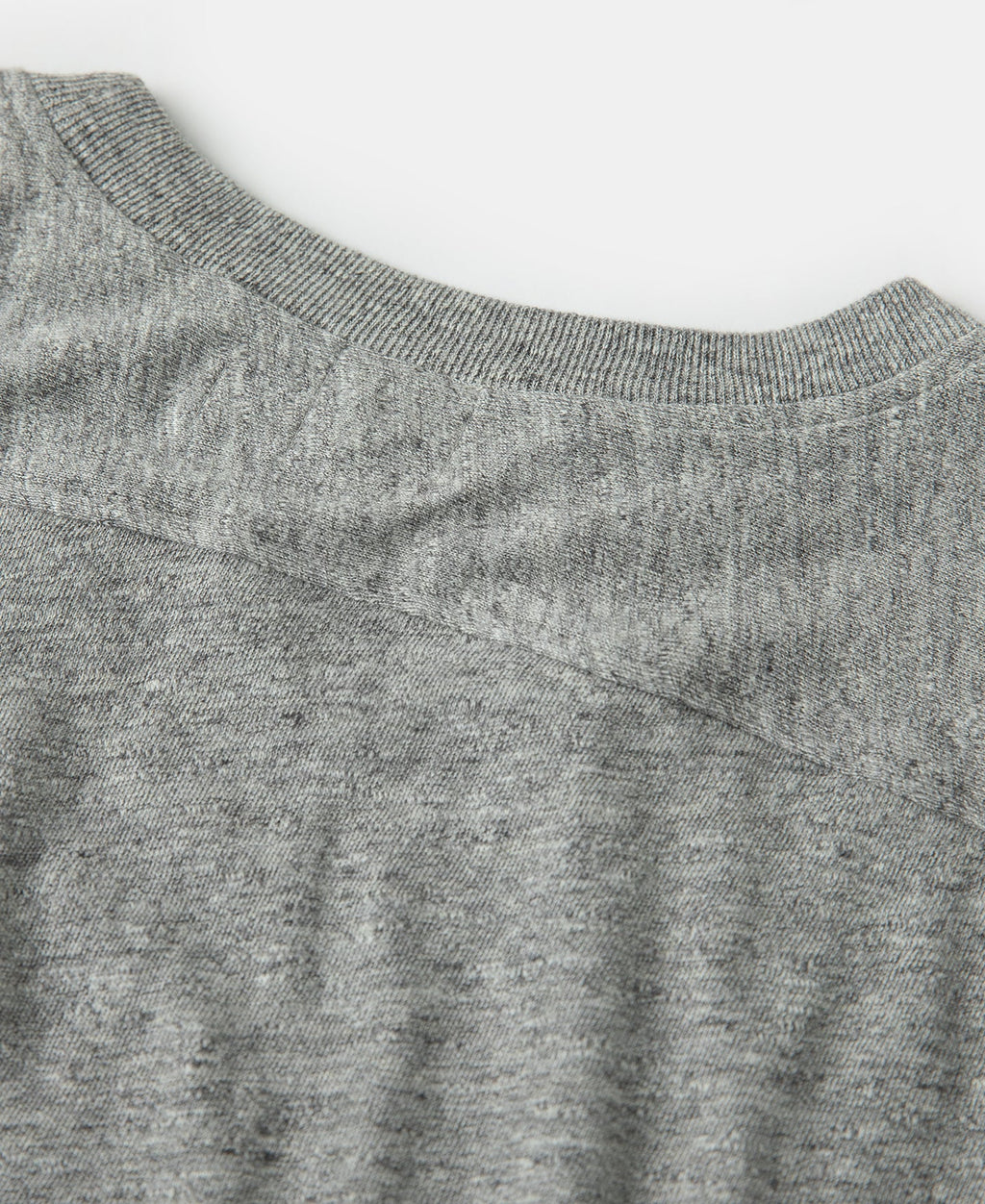 T-shirt gris pour homme, coupe décontractée avec épaules tombantes, motif athlétique imprimé, manches courtes