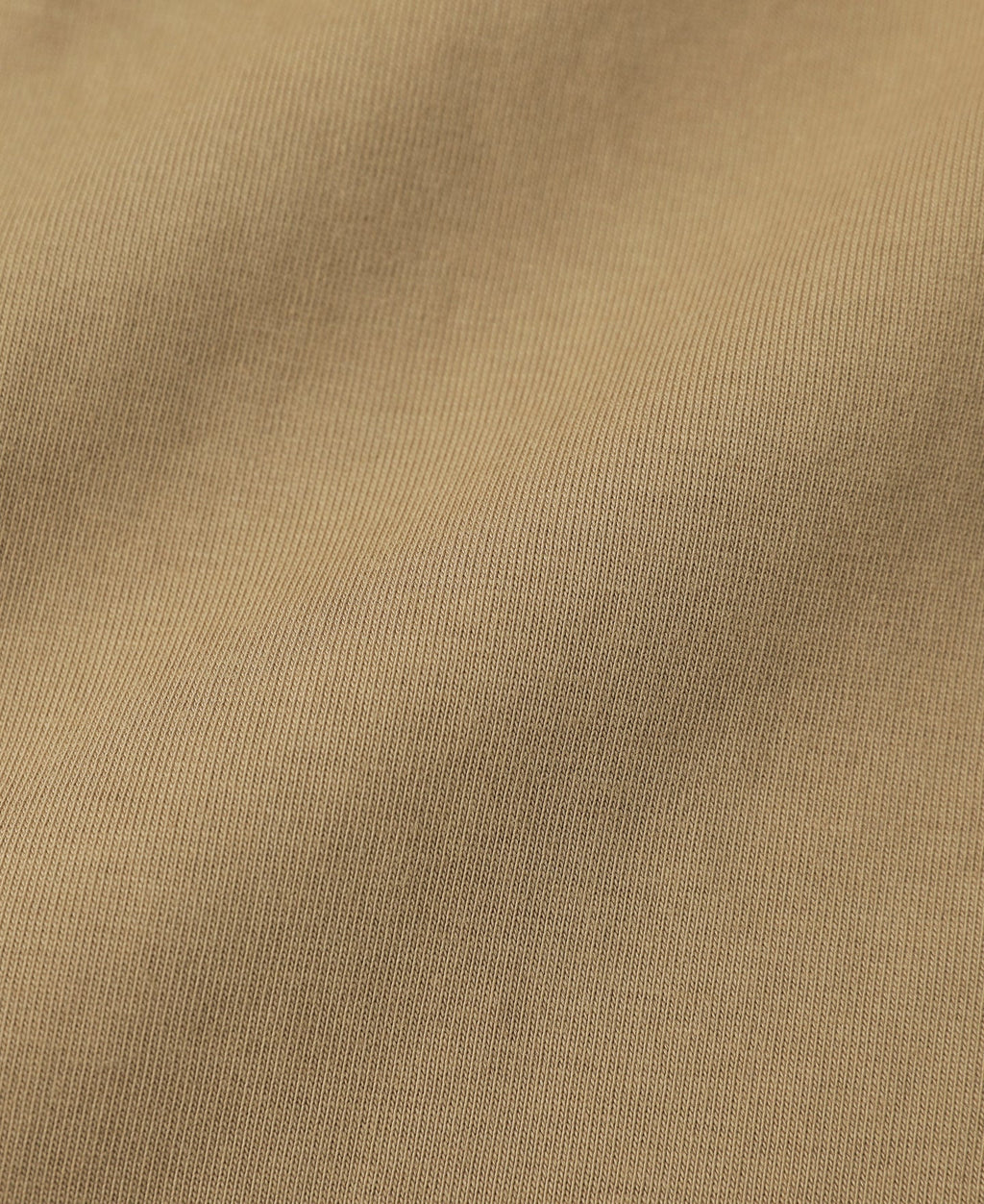 T-shirt Henley en coton épais à manches courtes Kaki Patte de boutonnage Coupe décontractée