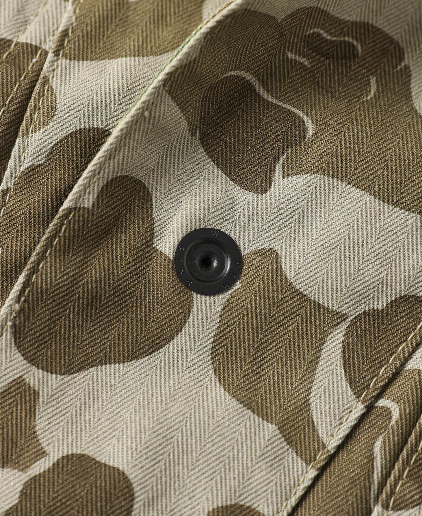 Veste militaire camouflage de chasseur de canards vintage multi-poches coupe décontractée
