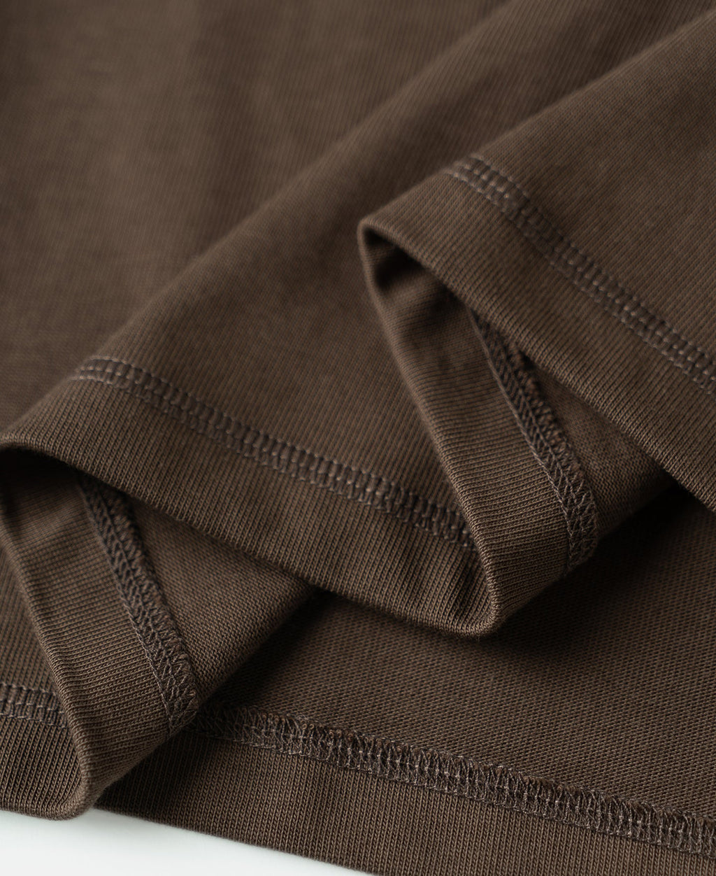 Haut décontracté Henley à manches longues pour homme, marron café, patte de boutonnage, coupe ajustée