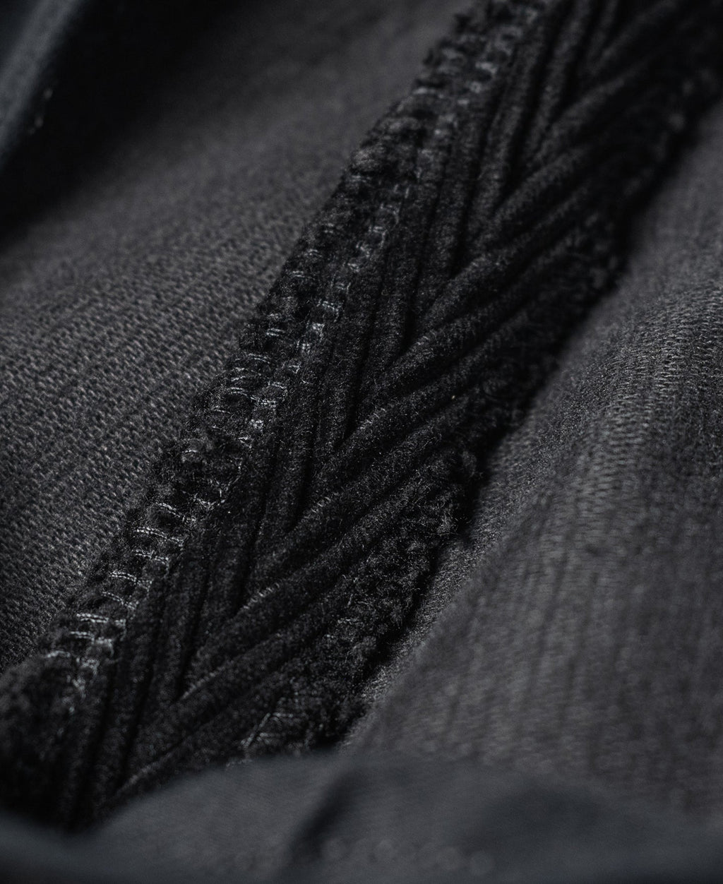 Pantalon de travail en velours côtelé noir résistant, taille haute, coupe droite