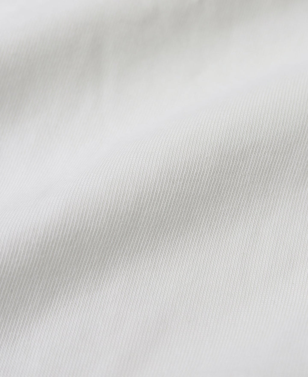 Chemise Henley à manches longues en coton blanc avec patte de boutonnage pour homme