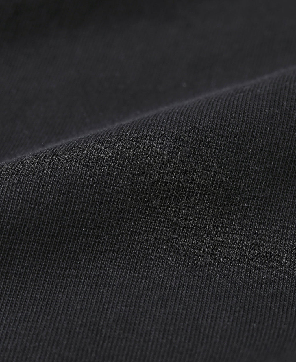 T-shirt Henley homme noir à manches longues coupe ajustée en coton